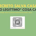 Decreto Salva Casa. Stato legittimo: cosa cambia?