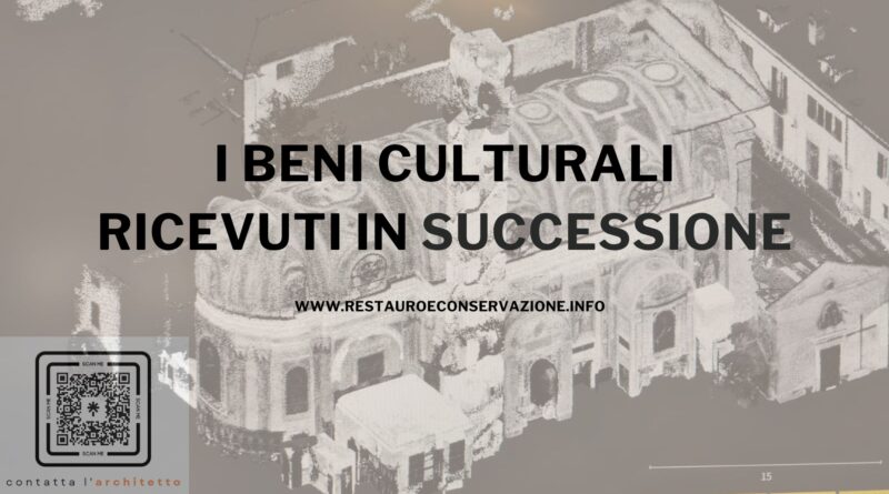 I beni culturali in successione