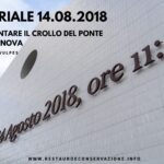 Memoriale 14.08.2018 per non dimenticare il crollo del ponte Morandi