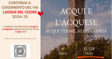 Continua la raccolta dei voti per i luoghi del cuore del FAI